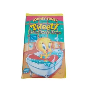 Warner Bros. Looney Tunes Tweety VHS - Yellow and Blue
